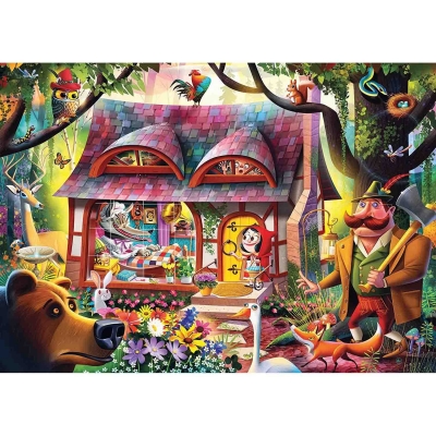 Puzzle Scufita Rosie, 1000 Piese Ravensburger