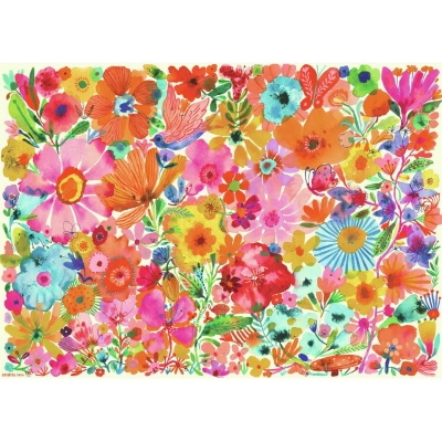 Puzzle Frumuseti Inflorite, 1000 Piese Ravensburger