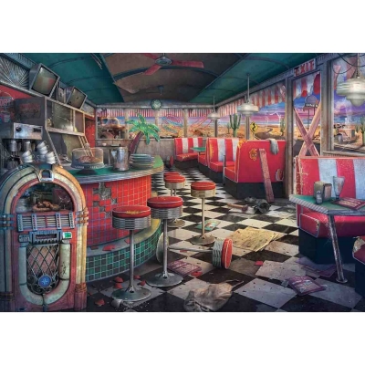 Puzzle Loc Parasit De Luat Masa, 1000 Piese Ravensburger