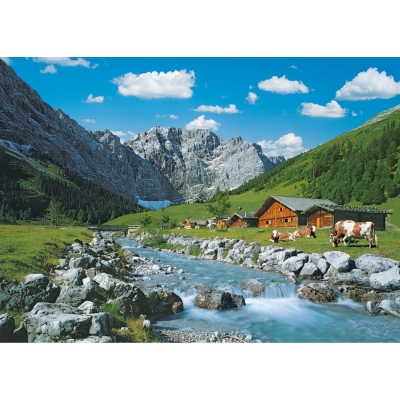 Puzzle Munti Din Austria, 1000 Piese Ravensburger