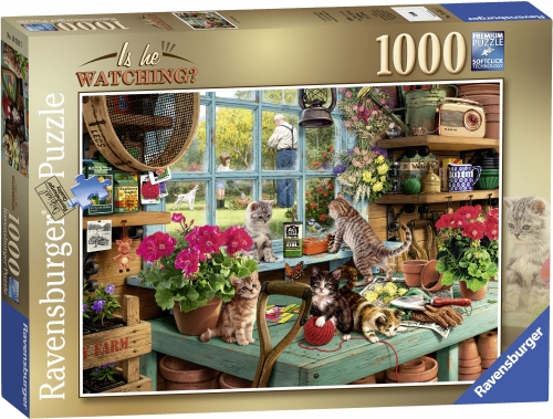 Puzzle Pisicute Pe Masa, 1000 Piese Ravensburger
