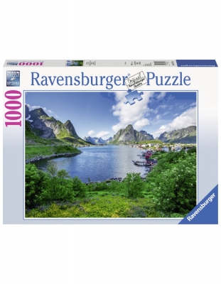 Puzzle Portul Lofoten, 1000 Piese Ravensburger