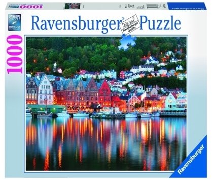 Puzzle Orasul Bergen, 1000 Piese Ravensburger