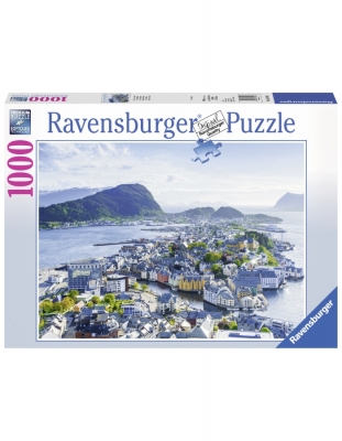 Puzzle Alesund, 1000 Piese Ravensburger