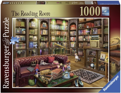 Puzzle Sala De Lectura, 1000 Piese Ravensburger