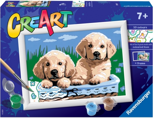 Pictura Pe Numere - Catelusi Ravensburger