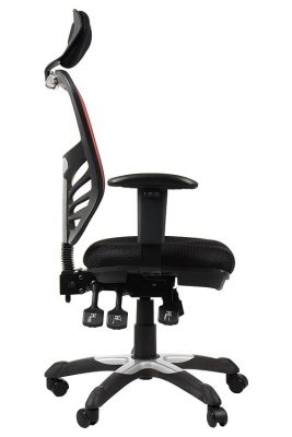 Scaun HG-0001H rosu Stema partner 