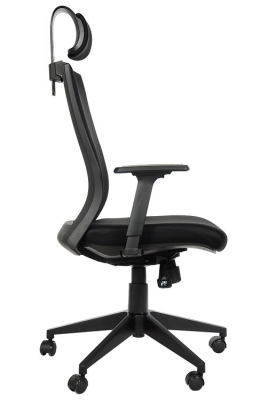 Scaun HG-0004F negru Stema partner