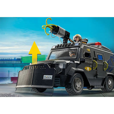 Playmobil - Vehiculul de teren al echipei SWAT