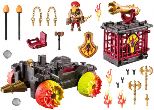 Playmobil - masina berbec a banditilor Burnham