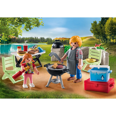 Playmobil - gratar in familie