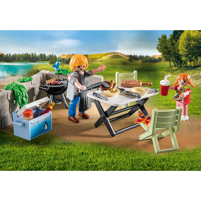 Playmobil - gratar in familie