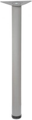 Picior pentru birou NY-B033, aluminiu, Stema partner