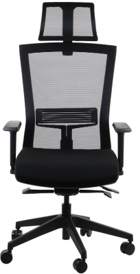 Scaun Hope negru Stema partner