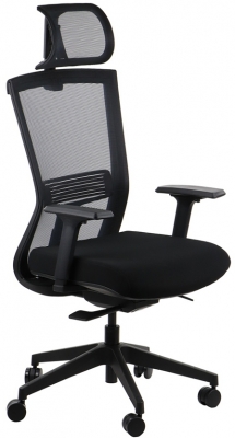 Scaun Hope negru Stema partner