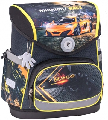 Ghiozdan baieti neechipat Compact Midnight Race 2 Belmil 