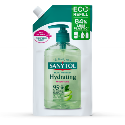 Sapun lichid Sanytol, antibacterian, hidratant, rezerva, 500 ml