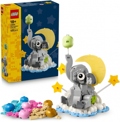 Pui de elefant pe cer 40814 Seturi emblematice