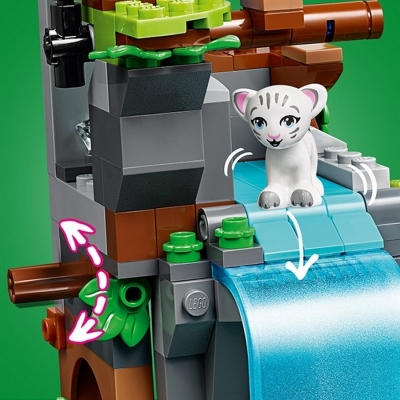 Salvarea tigrului cu balonul 41423 LEGO Friends