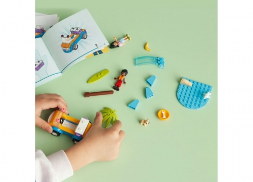 Distractie pe plaja in buggy 41725 LEGO Friends