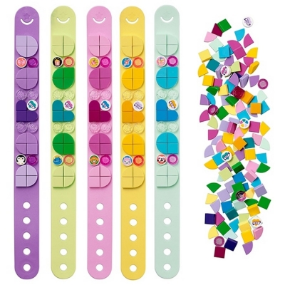 Pachet 5 bratari BFF 41913 LEGO DOTS