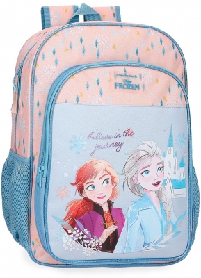 Ghiozdan scoala fete, Disney Frozen Believe in the Journey, adaptabil, multicolor
