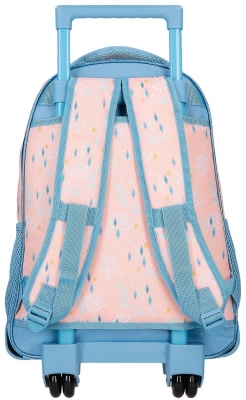 Ghiozdan troler fete, Disney Frozen Believe in the Journey, 2 compartimente, multicolor