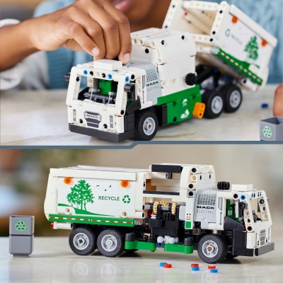 Camion de gunoi Mack LR Electric 42167 LEGO Technic