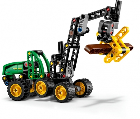 Utilaj de taiat si stivuit copaci John Deere 1470H 42218 LEGO Technic