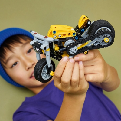 Motocicleta galbena 42225 LEGO Technic
