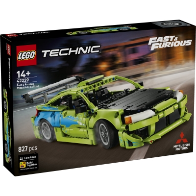 Masina Mitsubishi Eclipse din Fast and Furious 42229 LEGO Technic