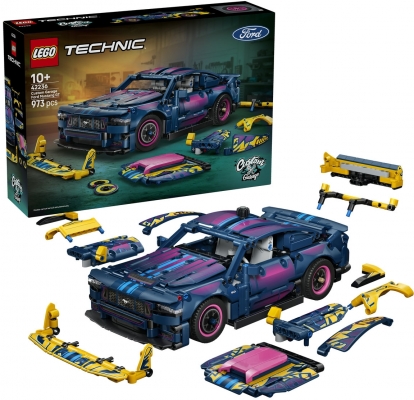Masina personalizata Ford Mustang GT 42236 LEGO Technic