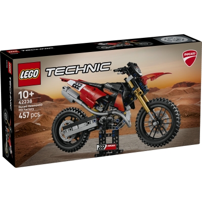 Motocicleta Ducati Desmo450 MX, versiunea de uzina 42238 LEGO Technic
