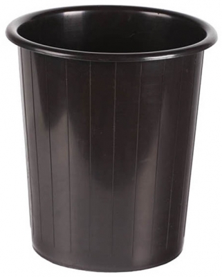 Cos hartie, neperforat, 16 L, negru Tami