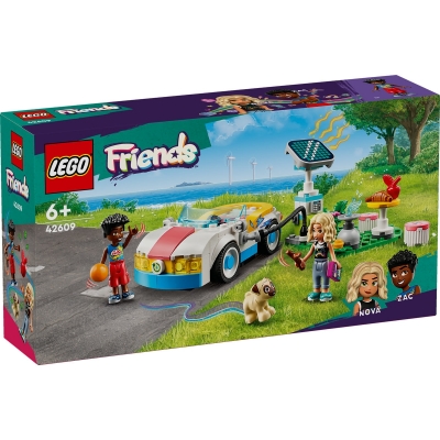 Masina electrica si statie de incarcat 42609 LEGO Friends