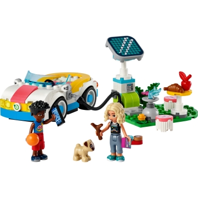 Masina electrica si statie de incarcat 42609 LEGO Friends