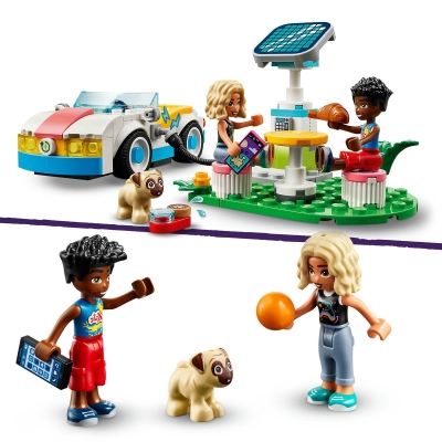 Masina electrica si statie de incarcat 42609 LEGO Friends