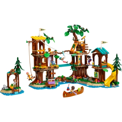 Casa din copac din tabara de aventuri 42631 LEGO Friends