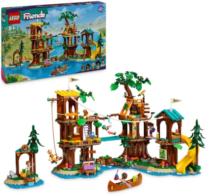 Casa din copac din tabara de aventuri 42631 LEGO Friends