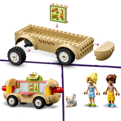Toneta cu hotdogi 42633 LEGO Friends