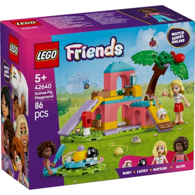 Teren de joaca pentru porcusori de Guineea 42640 LEGO Friends