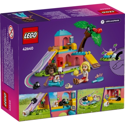 Teren de joaca pentru porcusori de Guineea 42640 LEGO Friends