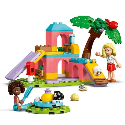 Teren de joaca pentru porcusori de Guineea 42640 LEGO Friends