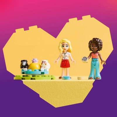Teren de joaca pentru porcusori de Guineea 42640 LEGO Friends