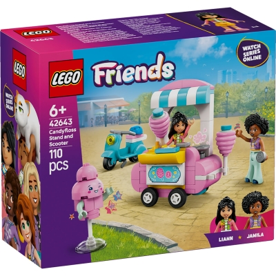 Taraba cu vata de zahar si scuter 42643 LEGO Friends