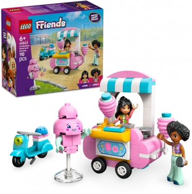 Taraba cu vata de zahar si scuter 42643 LEGO Friends