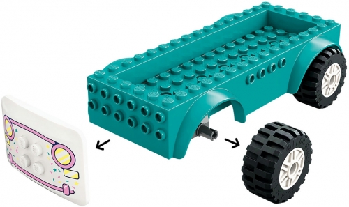 Furgoneta de înghetata în orasul Heartlake 42644 LEGO Friends