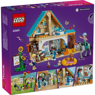 Clinica veterinara pentru cai si animale de companie 42651 LEGO Friends