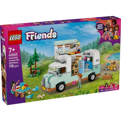 Aventura in rulota cu prietenii 42663 LEGO Friends
