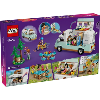 Aventura in rulota cu prietenii 42663 LEGO Friends